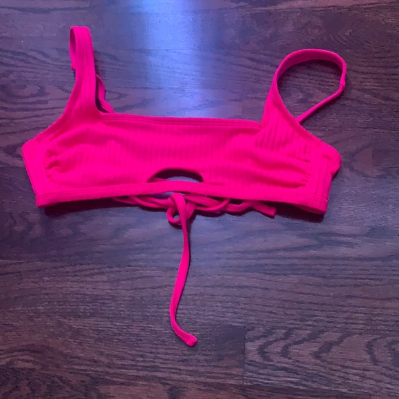hot pink target bathing suit top! - Picture 1 of 2